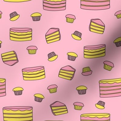 Cakes and Cupcakes Medium Pink 2