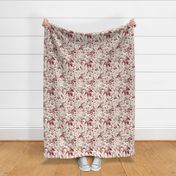 Toile de Jouy Garnet 