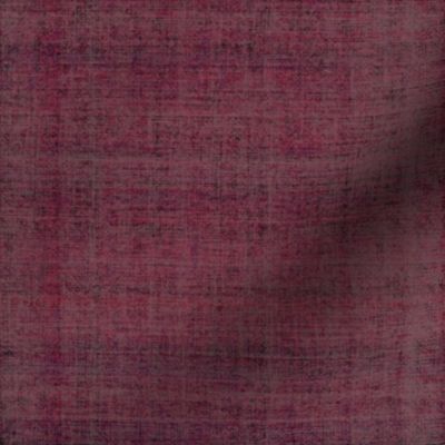 Worn Linen Texture Solid Deep Pink