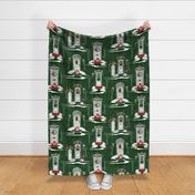 Friends &  Family Holiday Toile | Green Red Gold White
