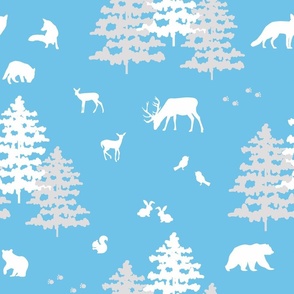 Winter Woodland Animals