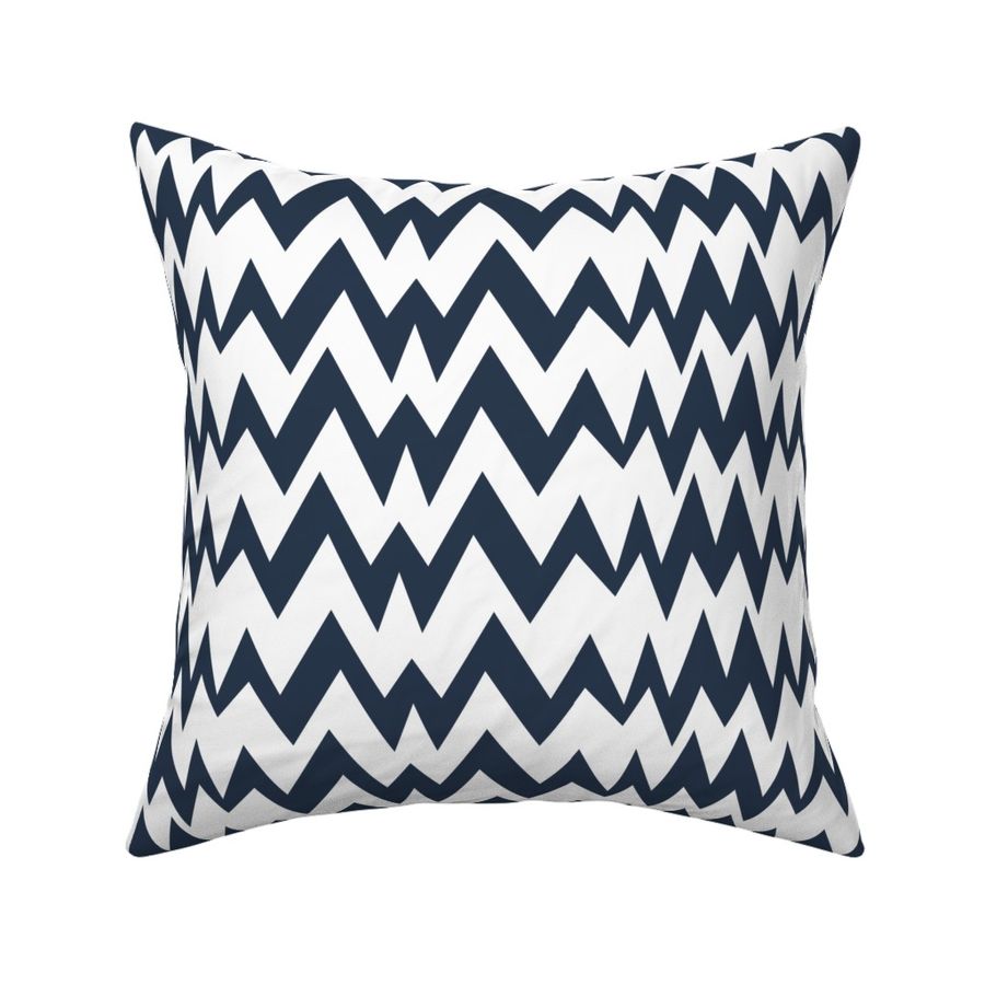 Crooked Chevron Navy #29384C