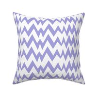 Crooked Chevron Lilac #A6A3DE