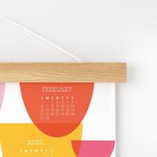 2022 Calendar Tea Towel - Time For Tulips
