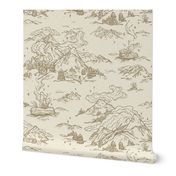 Mountain Hearth Toile | Cream