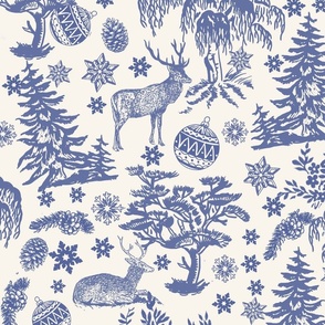 Holiday Tradition Toile de Jouy