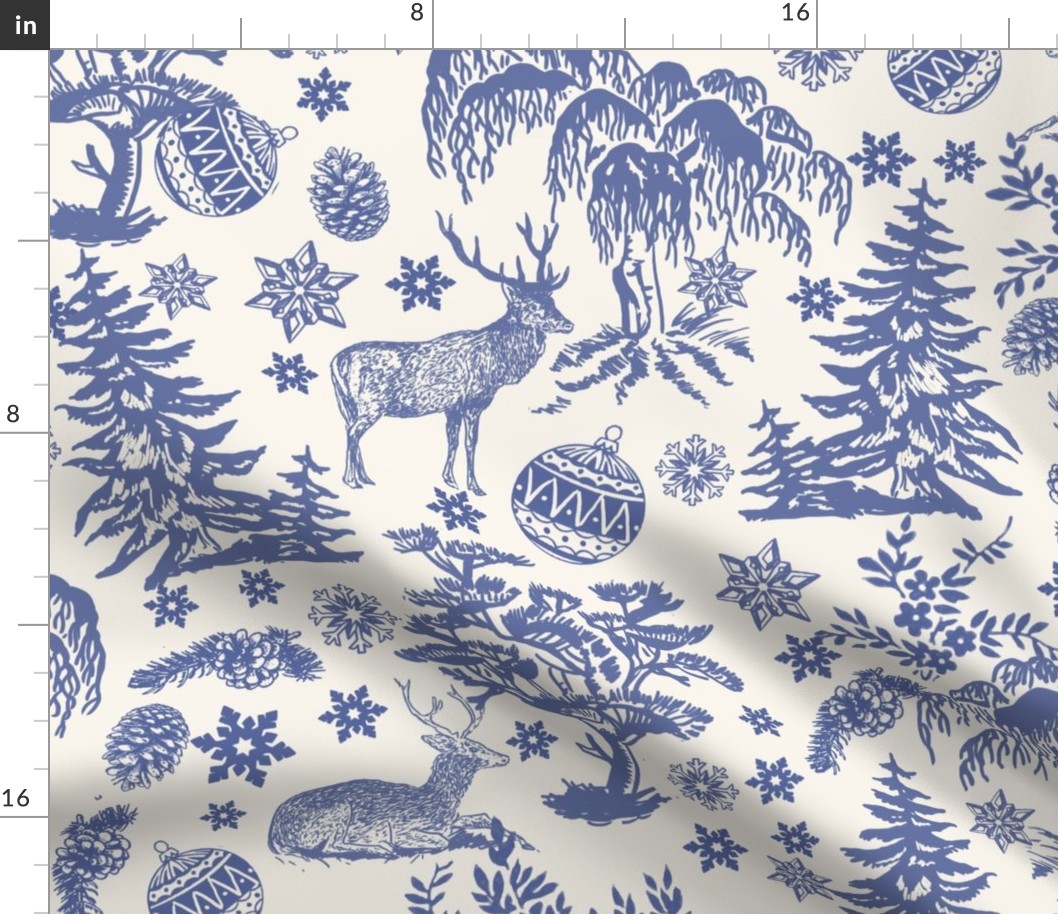 Holiday Tradition Toile de Jouy