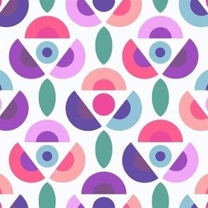 Abstract modern 80s Pattern 2
