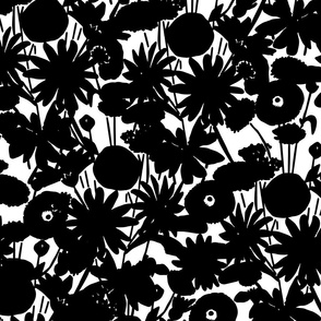 All The Wildflowers | Black on White