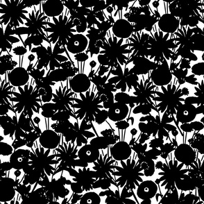 All The Wildflowers Md | Black on White
