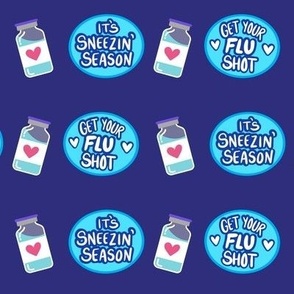 Flu Shot Sneezing
