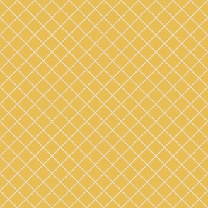 Yellow Check Print