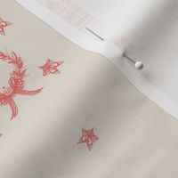 Holiday toile Stars and gifts 3