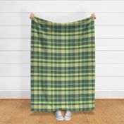 Pine and Honeydew Plaid Large