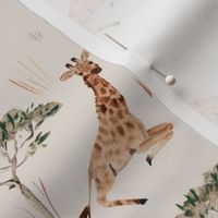 giraffes print