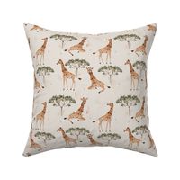 giraffes print