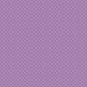 mini checker - plum and purple