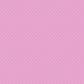 mini checker - soft cool pink