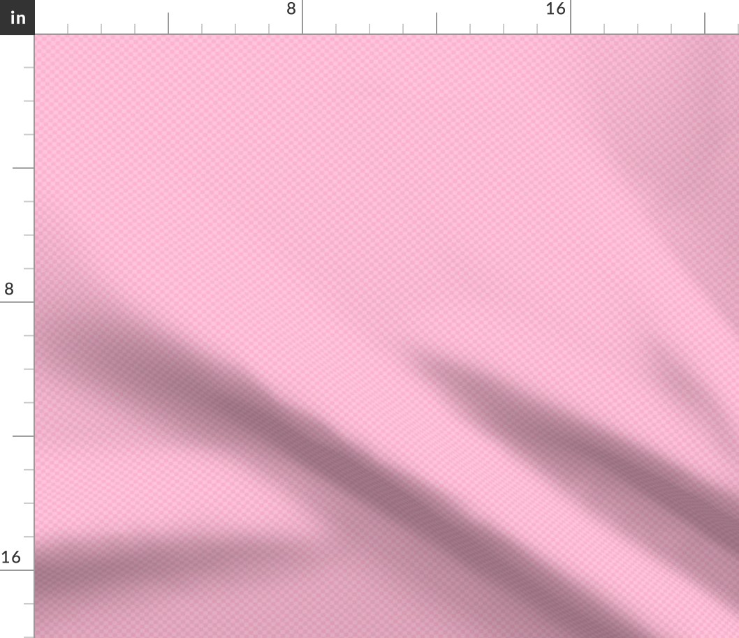 mini checker - light pink