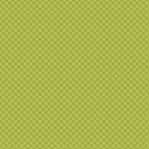 mini checker - golden green