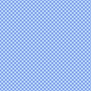 mini checker - summercolors carolina blue