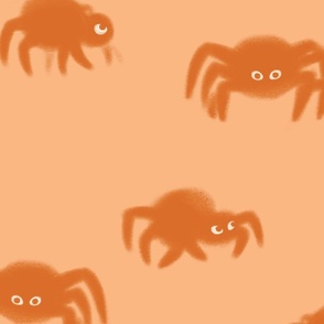 Pumpkin Fluffy Spider | SUPERSIZED (WALLPAPER)