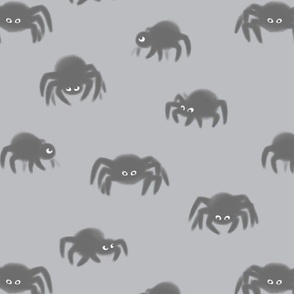 Grey Fluffy Spider | LARGE