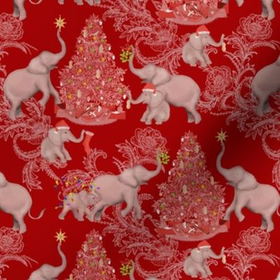 TOILE PACHYDERM HOLIDAY PREP very small