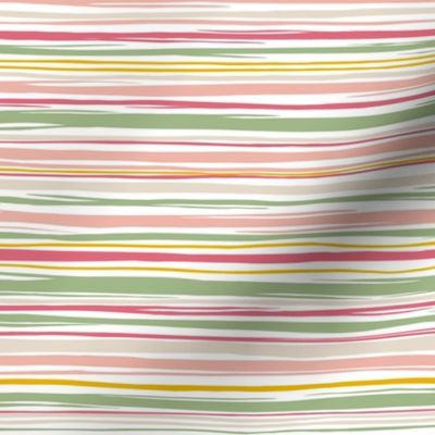 hand painted striped - medium scale
