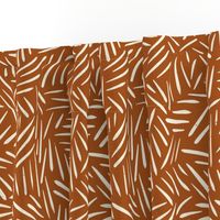 sketch marks terracotta copper sienna stripes