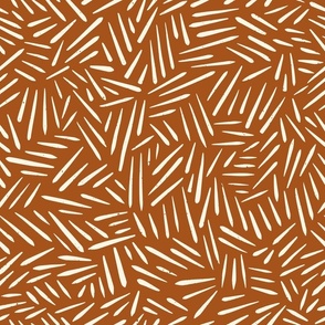 sketch marks terracotta copper sienna stripes