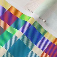 Pastel Madras Plaid in Easter Colors