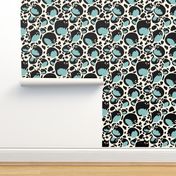 Leopard Cat Print - Blue