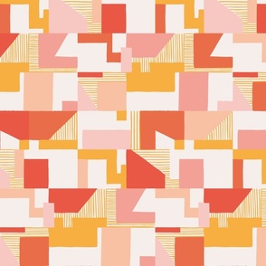 [MEDIUM] Graphic Patchwork - Sunny Colours