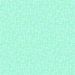 Creepy Loose Crosshatch // Light blue