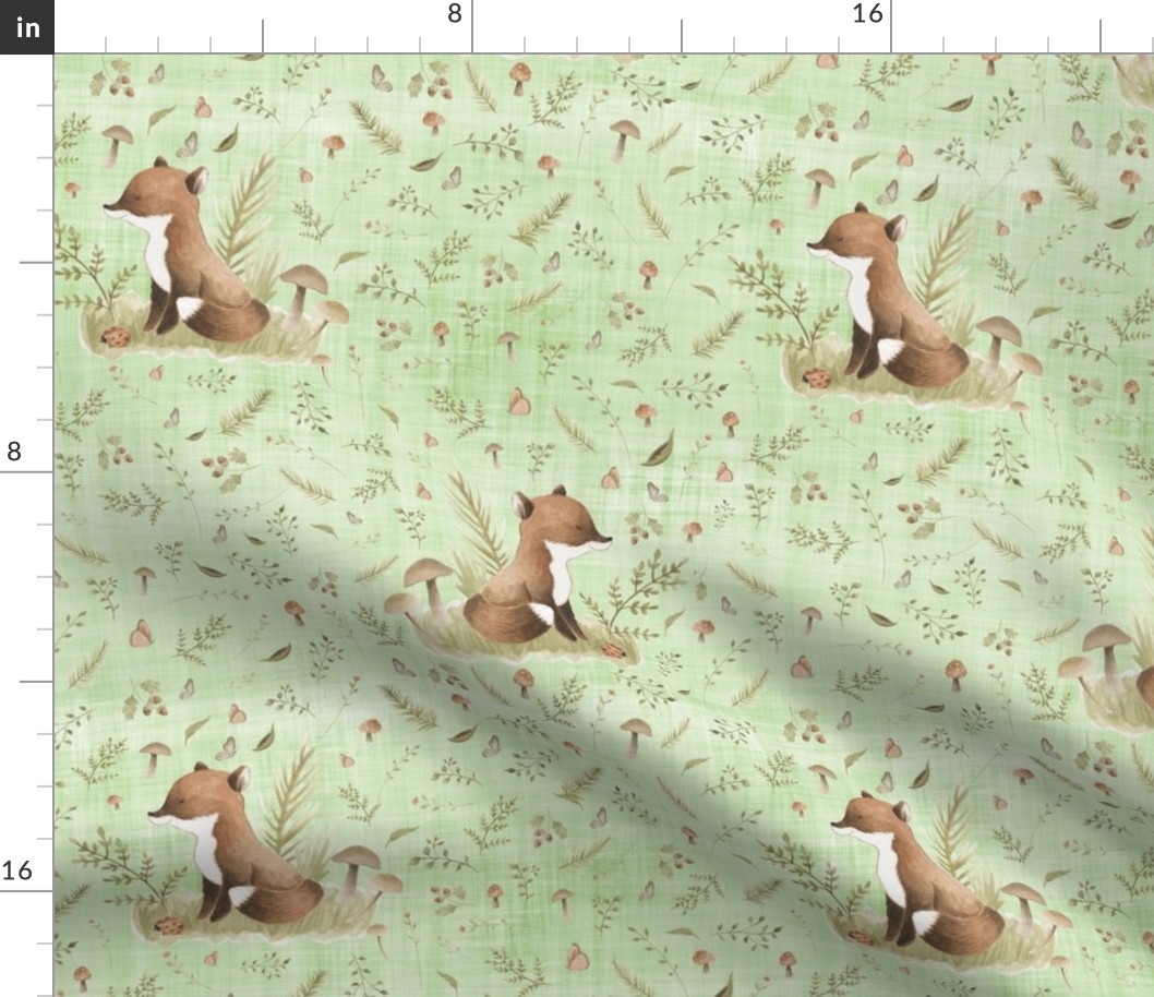 fox green linen