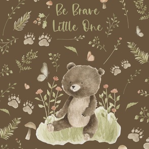 27x36 be brave little bear