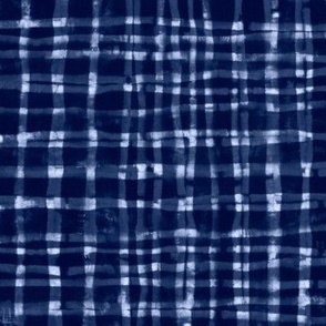 Dark blue plaid 