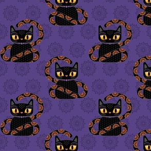 Booshie Black Halloween Cats