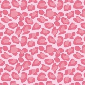 Pinky Leopard Animal Print fabric