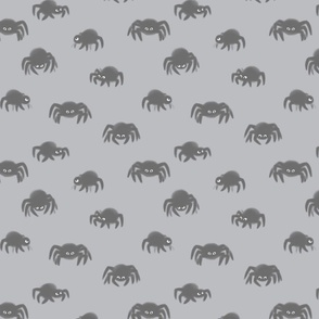 Grey Fluffy Spider | MEDIUM