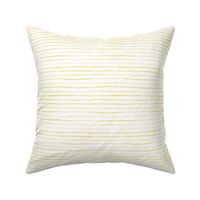 Scrawled Stripe - white/buttercup