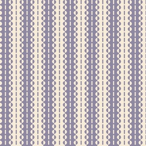 Vertical Pleated stripes-gray purple and deep cream