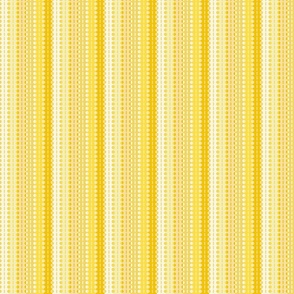 Vertical Pleated Stripes-Yellow Citrus Ombre Hues
