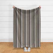 Vertical Pleated Stripes-Brown Ombre Hues