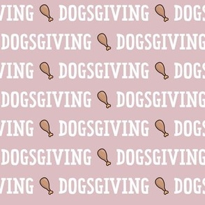 (M Scale) Dogsgiving Seamless on Light Pink