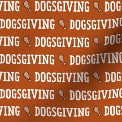 (M Scale) Dogsgiving Seamless on Rust