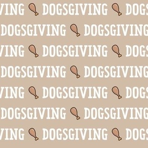 (M Scale) Dogsgiving Seamless on Tan
