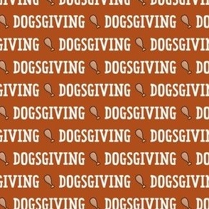 (S Scale) Dogsgiving Seamless on Rust