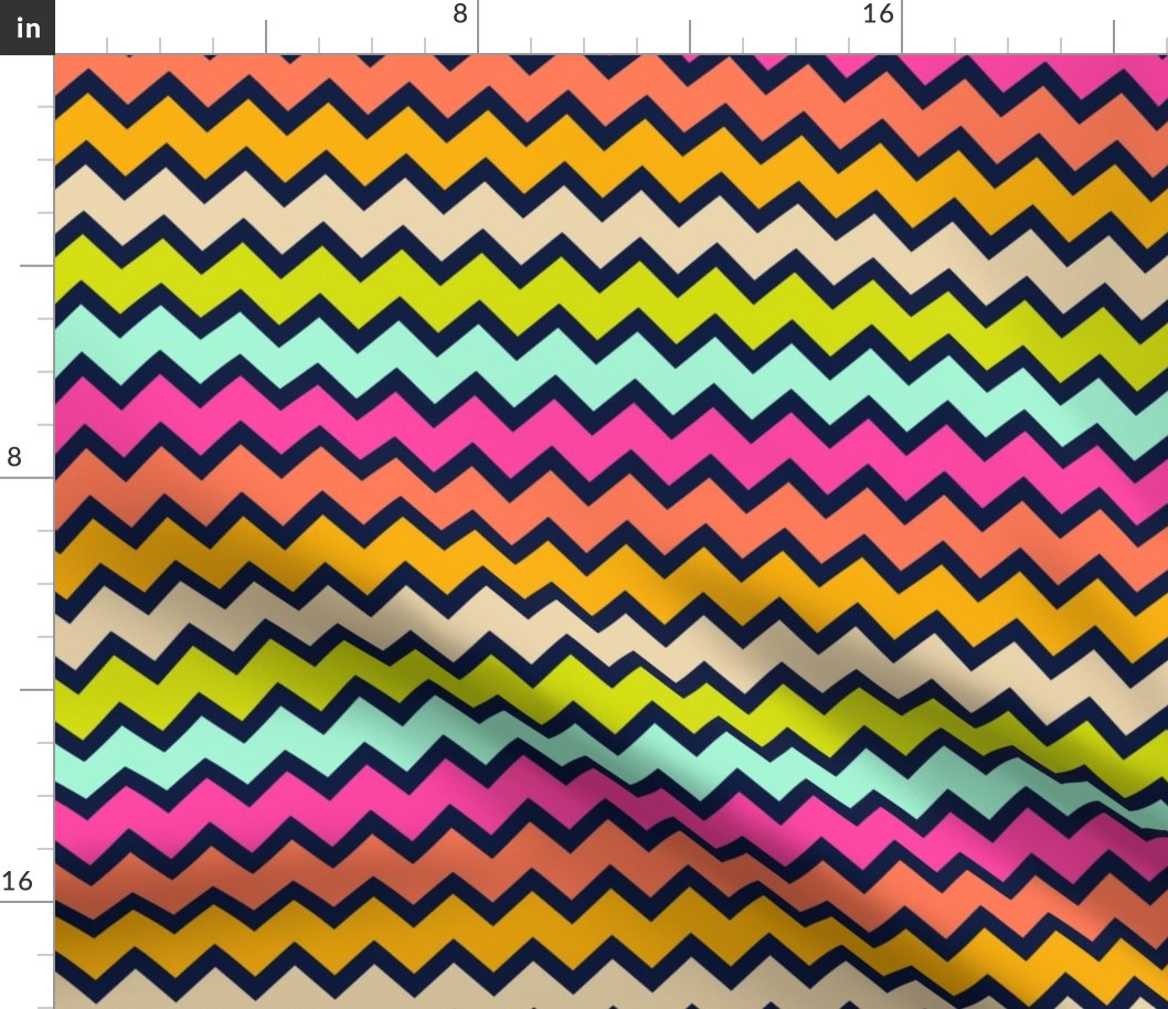 Spring palette chevron